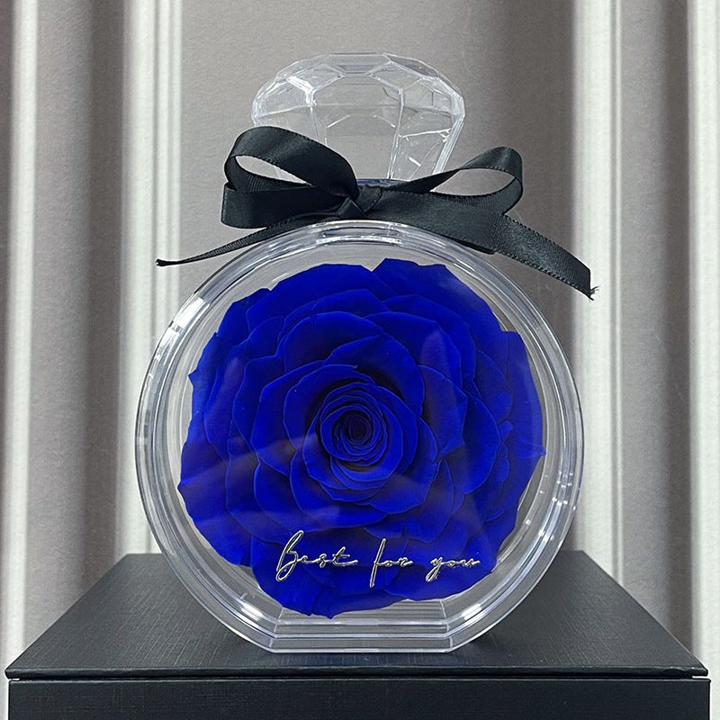 Getrocknete Rosen-Geschenk box für Weihnachten Neujahr Valentinstag