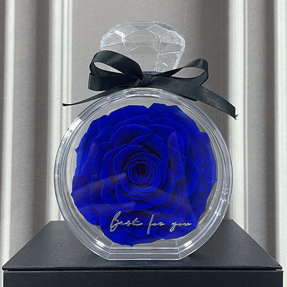 Getrocknete Rosen-Geschenk box für Weihnachten Neujahr Valentinstag