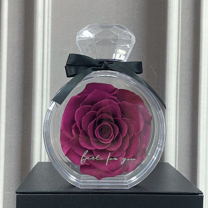 Getrocknete Rosen-Geschenk box für Weihnachten Neujahr Valentinstag