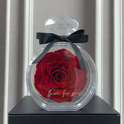 Getrocknete Rosen-Geschenk box für Weihnachten Neujahr Valentinstag