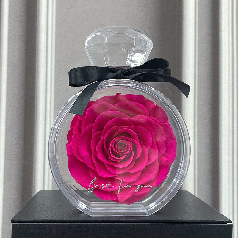 Getrocknete Rosen-Geschenk box für Weihnachten Neujahr Valentinstag