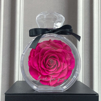 Getrocknete Rosen-Geschenk box für Weihnachten Neujahr Valentinstag