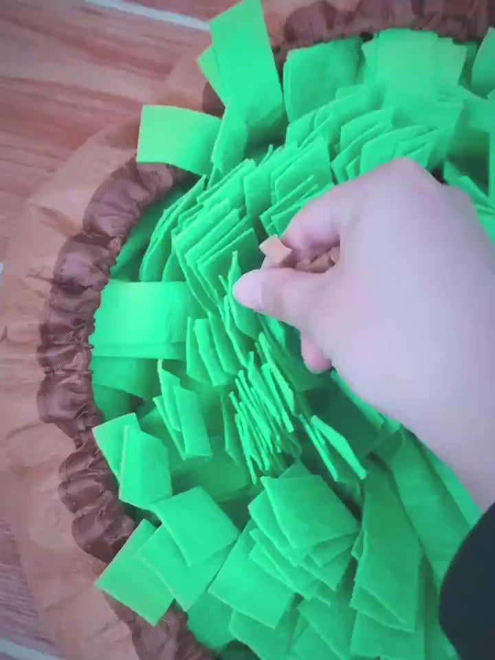 Pet Sniffing Mat Slow Food Puzzle Blanket